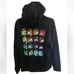 Nike SB Graphic Pullover Hoodie Kangaroo Pocket Size S Flawed Skater Boy Paint